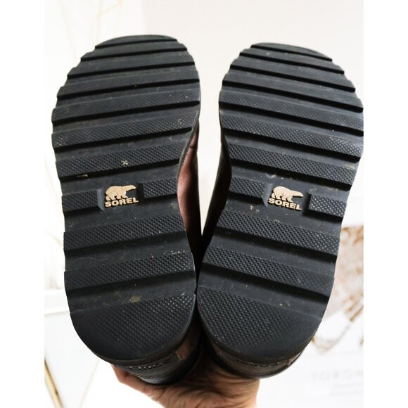 Brown Leather Hiking Boots 🥾 SOREL - Picture 6 of 10